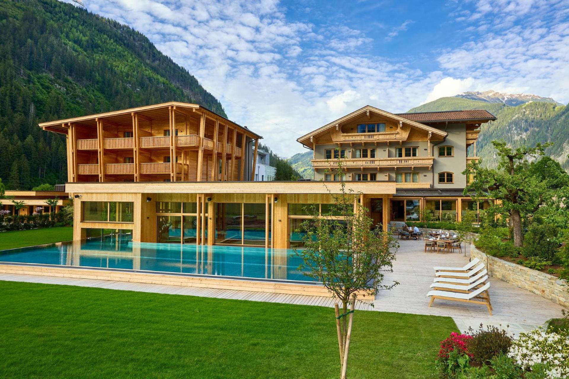Hotel Gut Stiluppe Mayrhofen Esterno foto