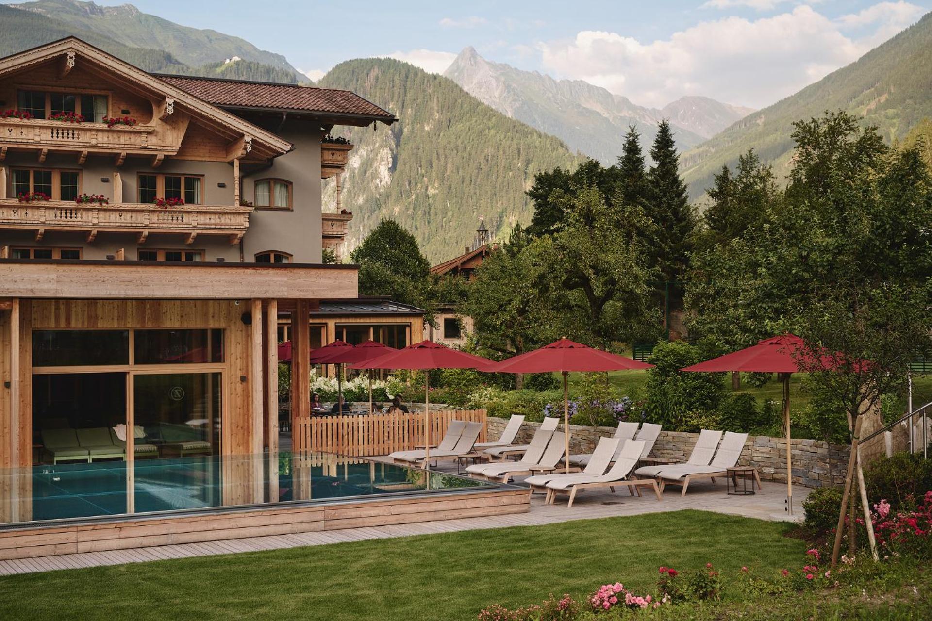 Hotel Gut Stiluppe Mayrhofen Esterno foto
